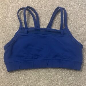 Oiselle Ballard Bra in Big Blue